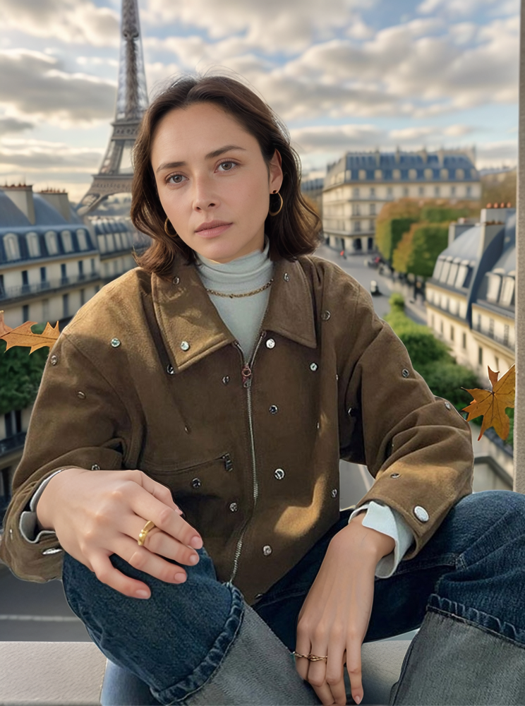 Lilli | Wildlederjacke Casual Stye