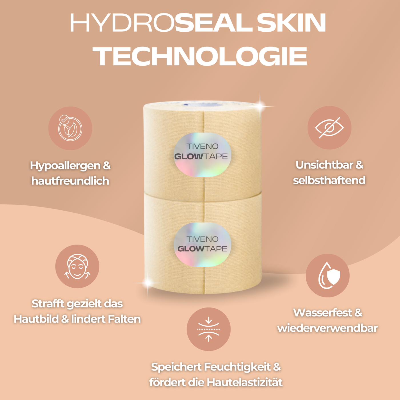 FaltenBand™ Feine Linien glätten