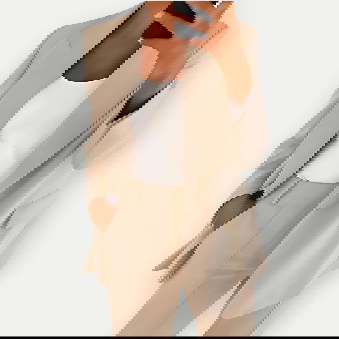 Elegantes Damen Hosenanzug Set