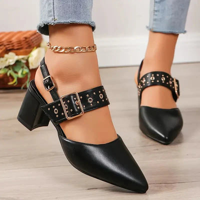 Margot® | Elegante Sandalen mit kubanischem Absatz