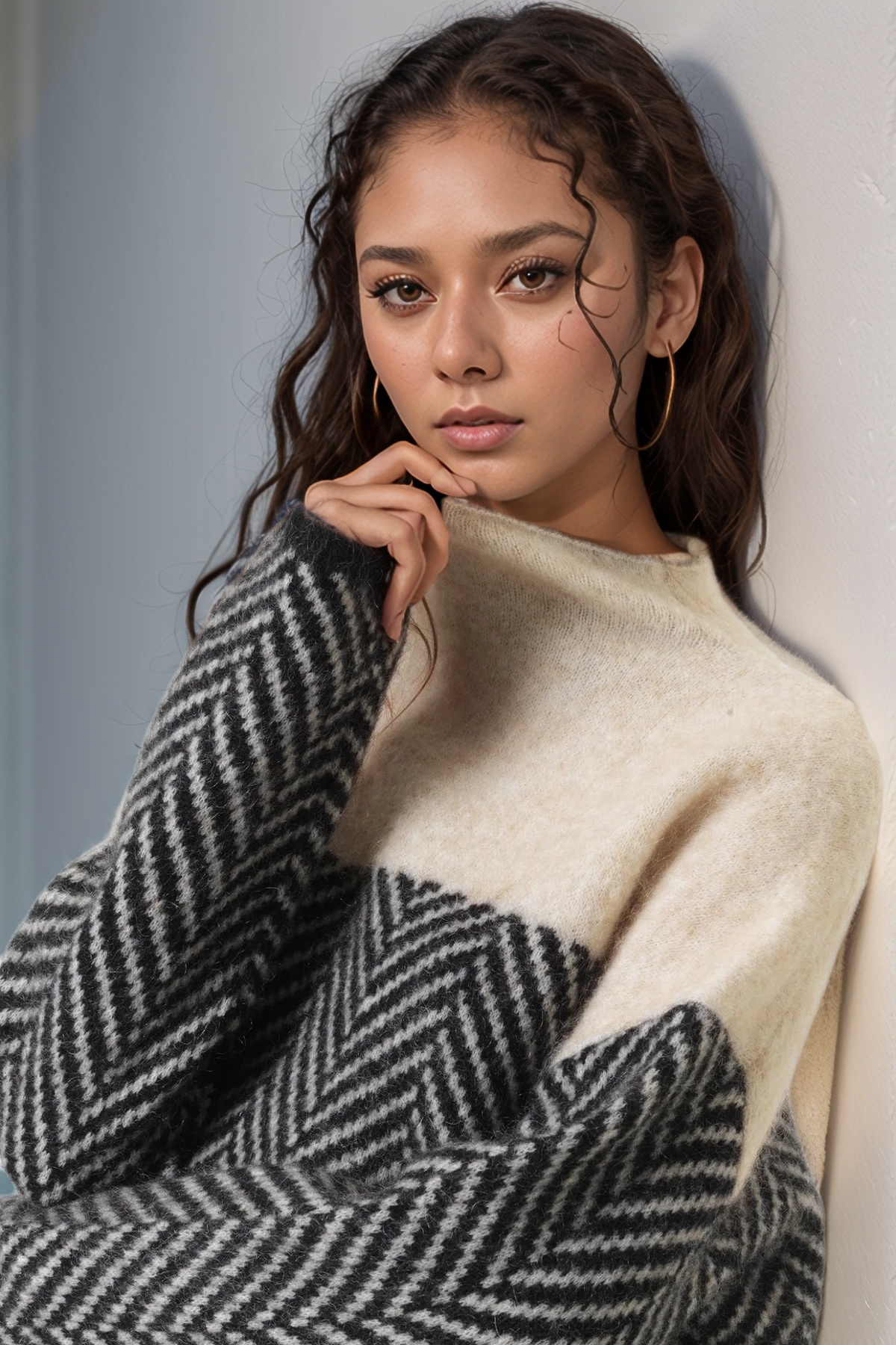 Elena | Bequemer Rollkragenpullover