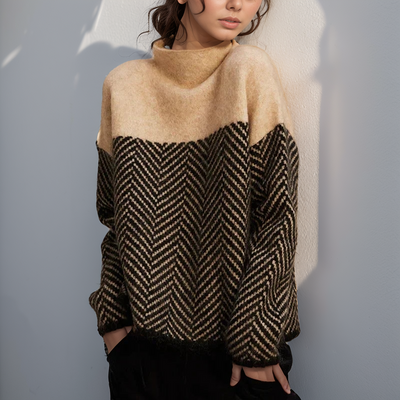 Elena | Bequemer Rollkragenpullover