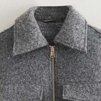 Frances | Kurze Wolljacke