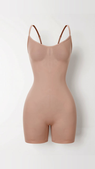 Bodysuit zur Rumpfformung bis zur Mitte des Oberschenkels