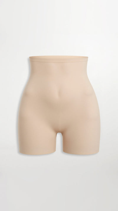 Shorts mit hoher Taille und mittlerer Oberschenkellänge