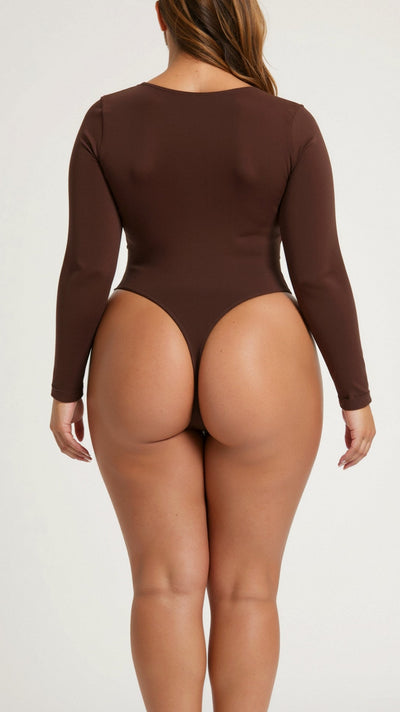 Langärmliger Tanga-Body