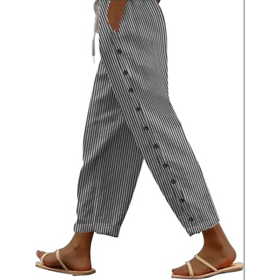 Kurze Sommerhose Für Damen | Gestreift