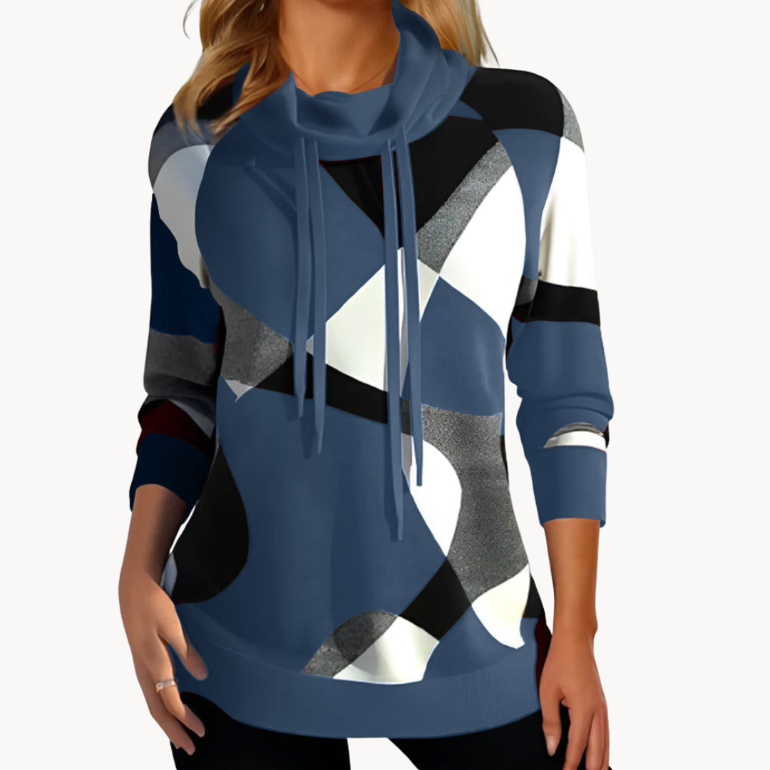 Adriana | Schickes Farbblock-Design Damen-Top