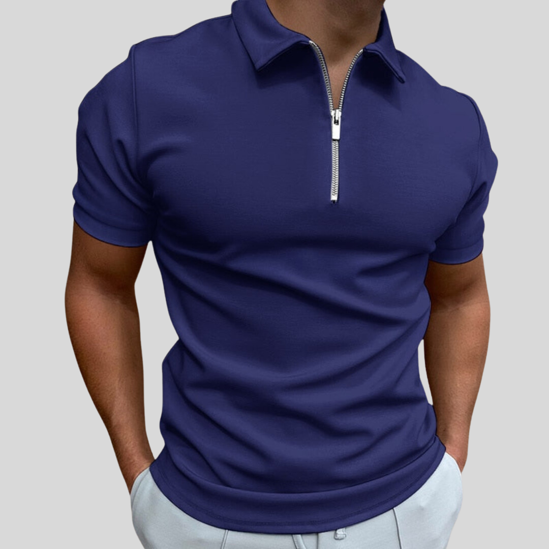 STAN - Zip Up Polo