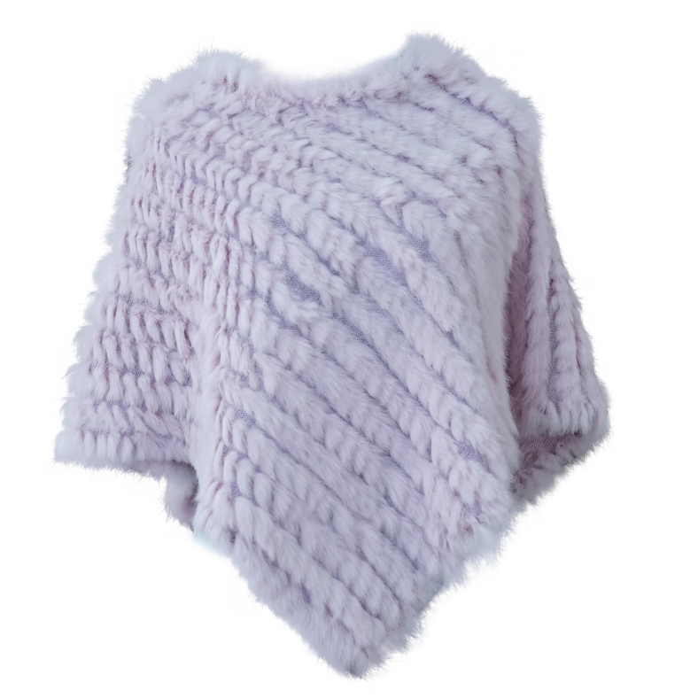 Carla | Luxuriöser, weicher Poncho für Damen