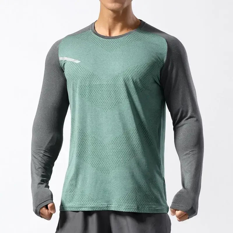 Exos | Schnelltrocknendes Langarmshirt für Herren Fitness