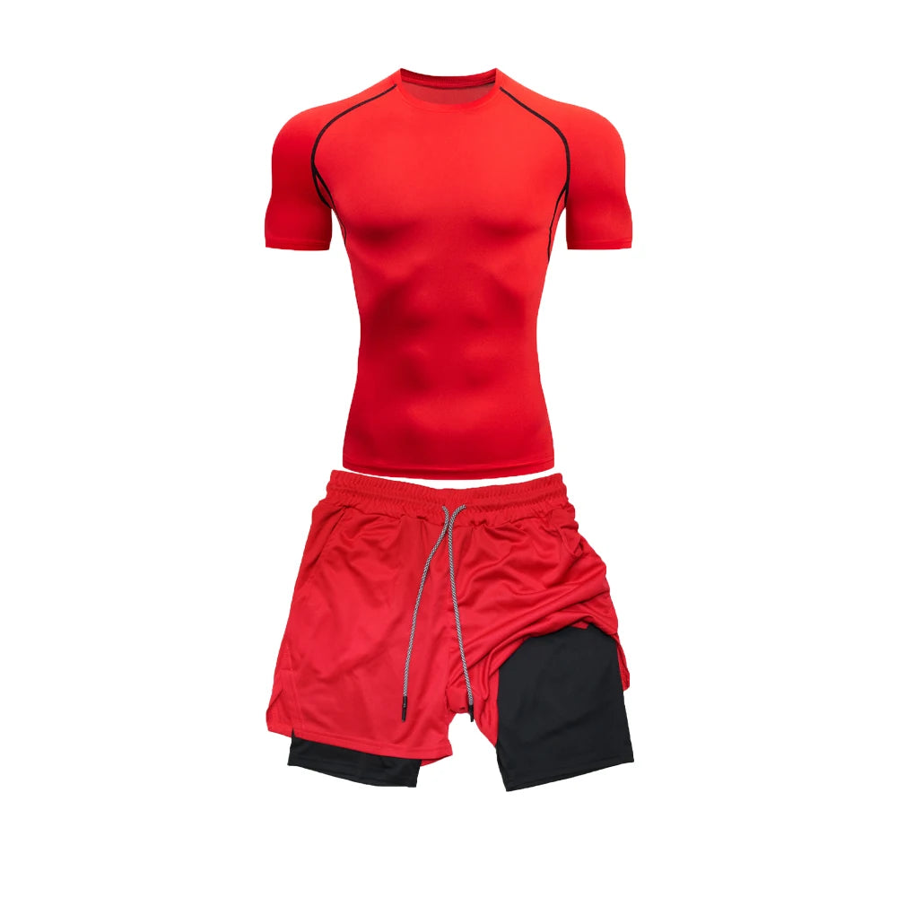 Levarox | Atmungsaktives Kompressionsset für Herren Sommer