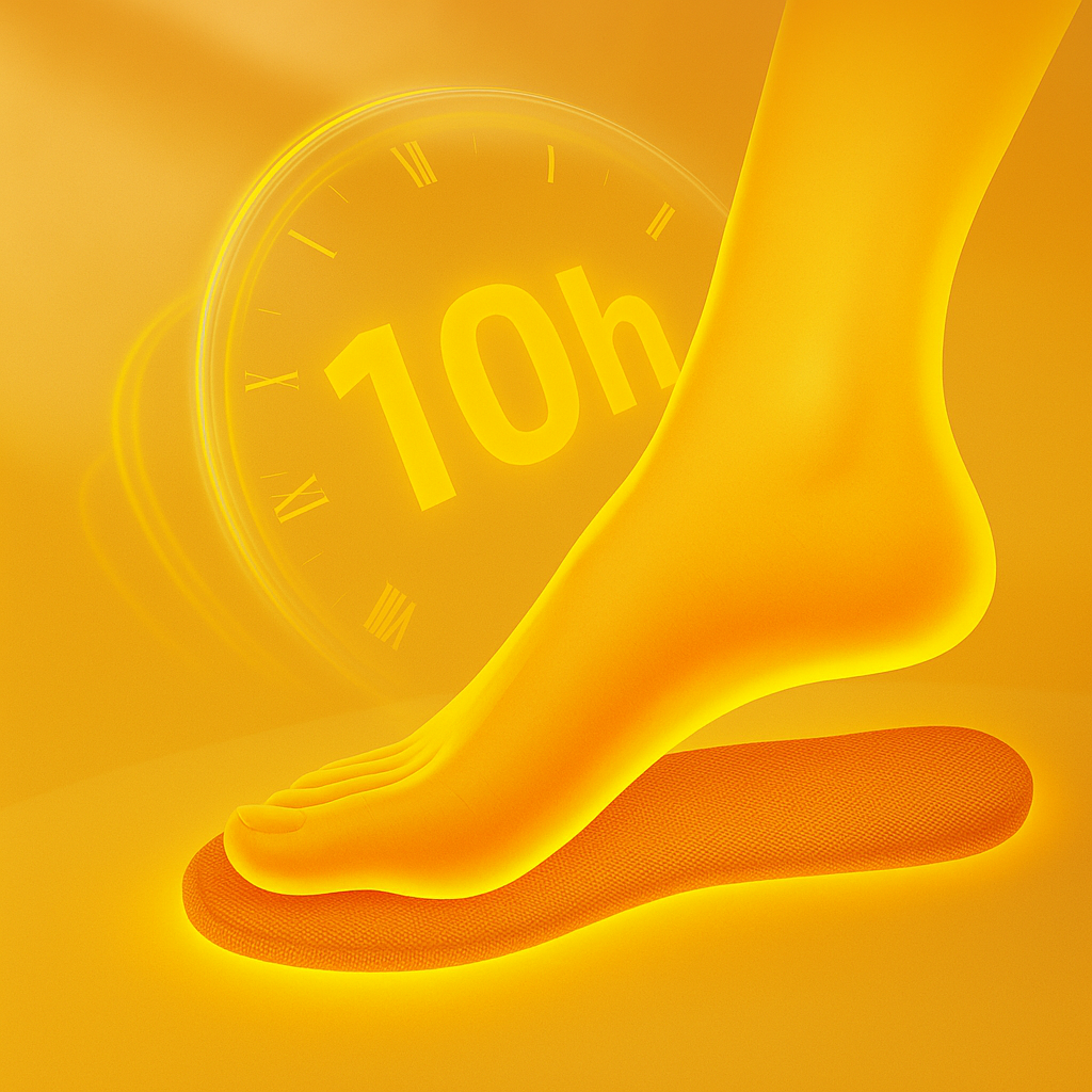 WarmStride | 10-Stunden-Wärmeeinsätze