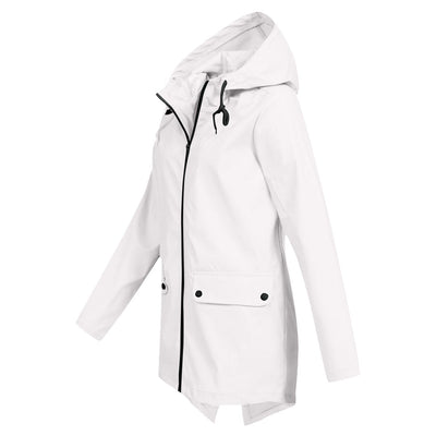 Leichte Regenjacke mit Kapuze für Damen
