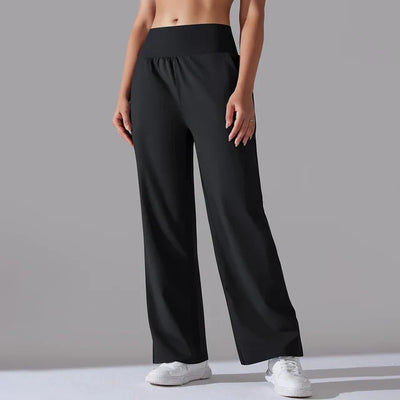 Emma | Weite Yoga-Hose mit Schlag-Design