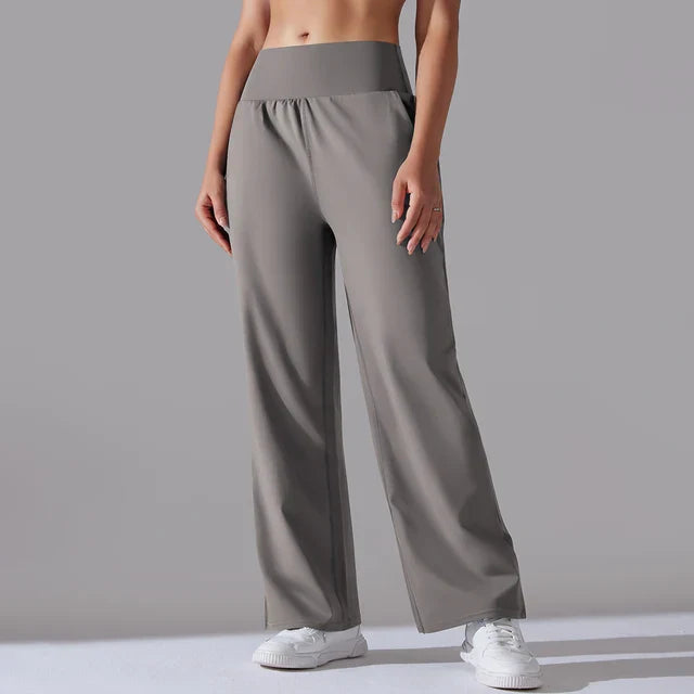 Emma | Weite Yoga-Hose mit Schlag-Design