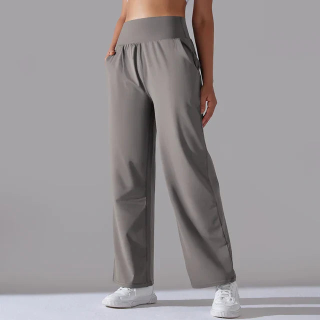 Emma | Weite Yoga-Hose mit Schlag-Design