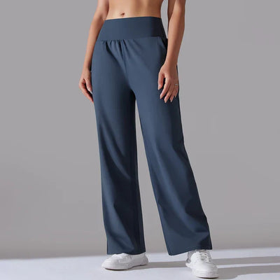 Emma | Weite Yoga-Hose mit Schlag-Design