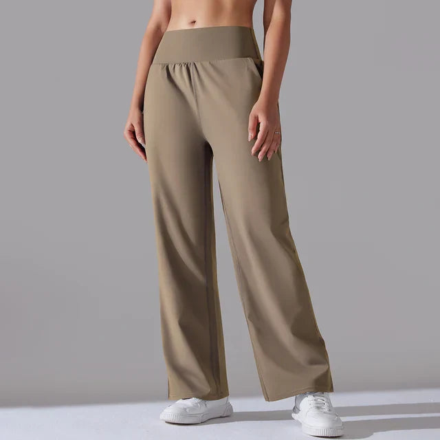 Emma | Weite Yoga-Hose mit Schlag-Design