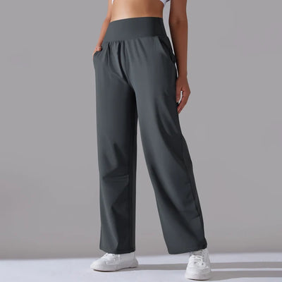 Emma | Weite Yoga-Hose mit Schlag-Design