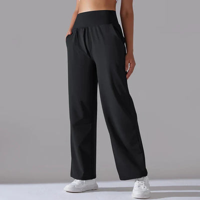 Emma | Weite Yoga-Hose mit Schlag-Design