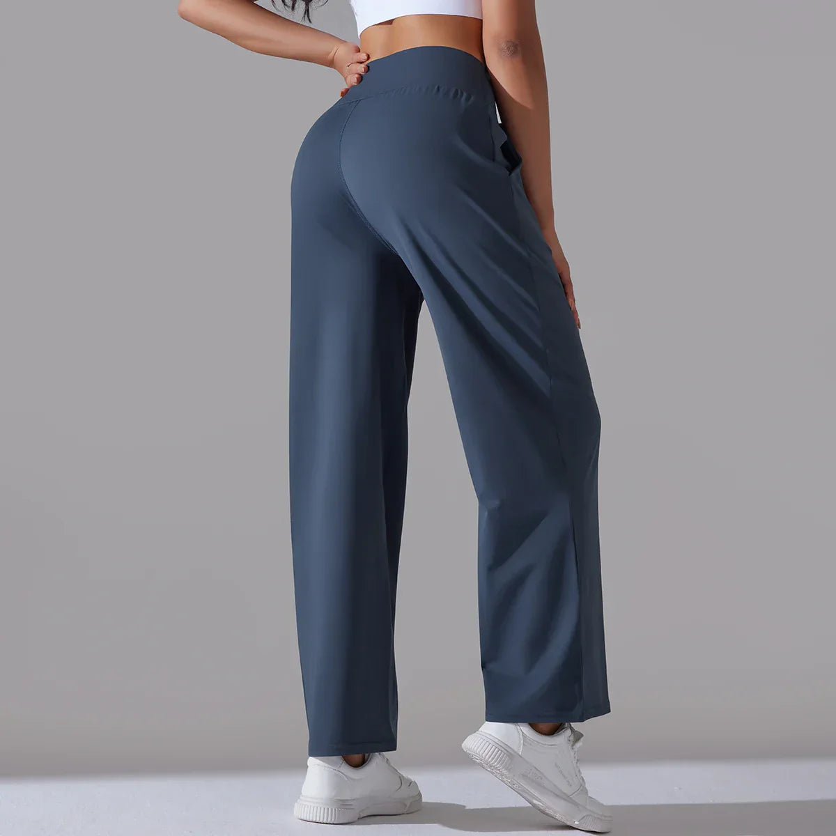 Emma | Weite Yoga-Hose mit Schlag-Design