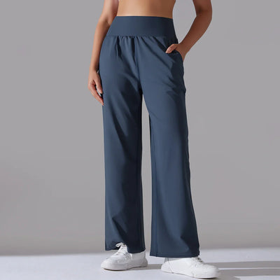 Emma | Weite Yoga-Hose mit Schlag-Design