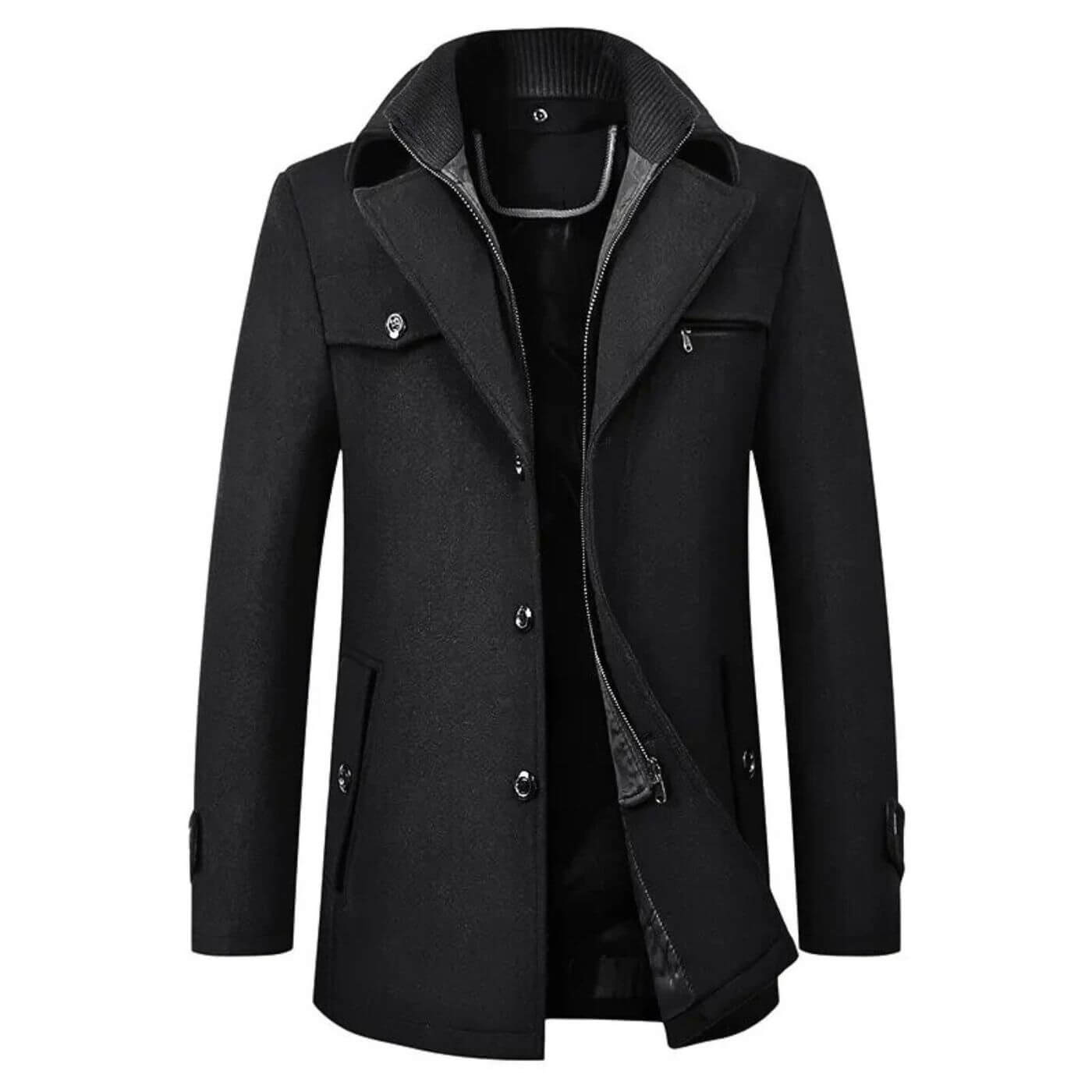 William - Herren Eleganter Mantel