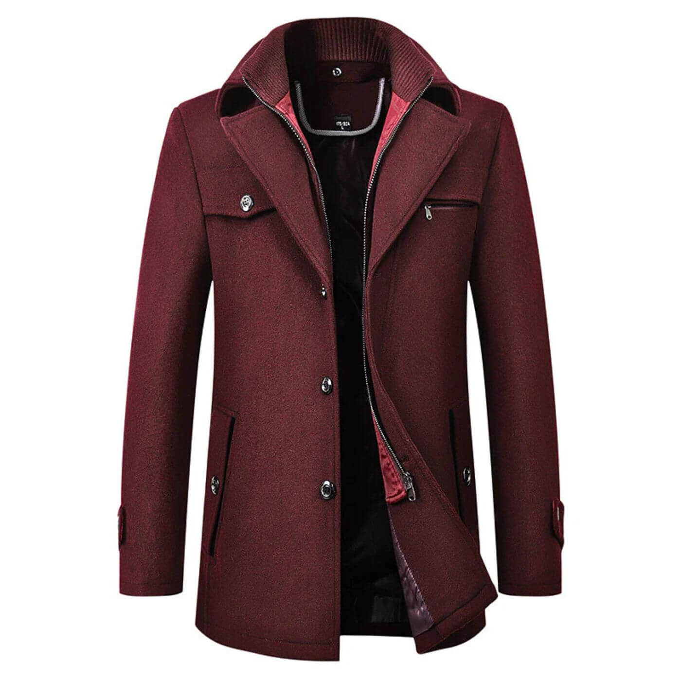 William - Herren Eleganter Mantel