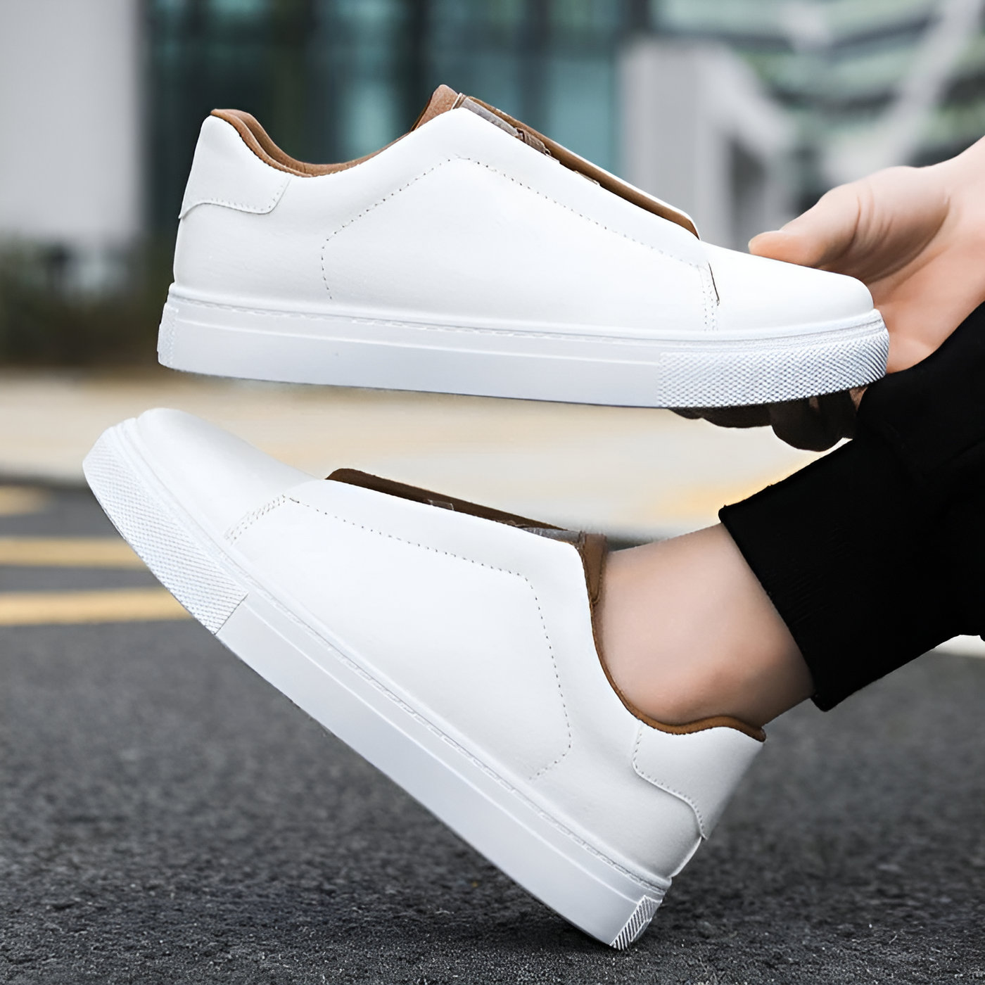 Elias™ | Elegante Sneakers – Stil & Komfort für jeden Anlass