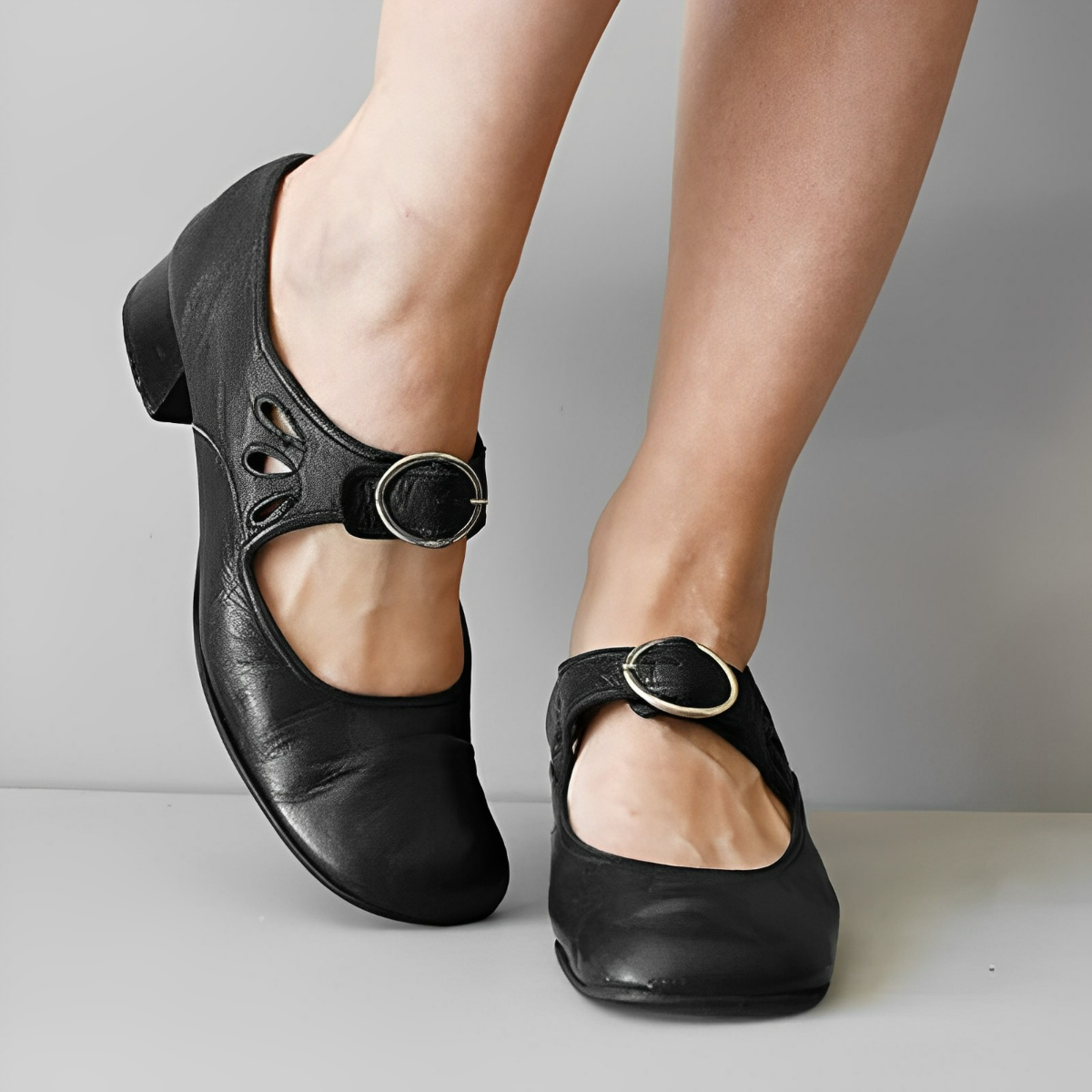 Solstice - Schnalle flache Schuhe