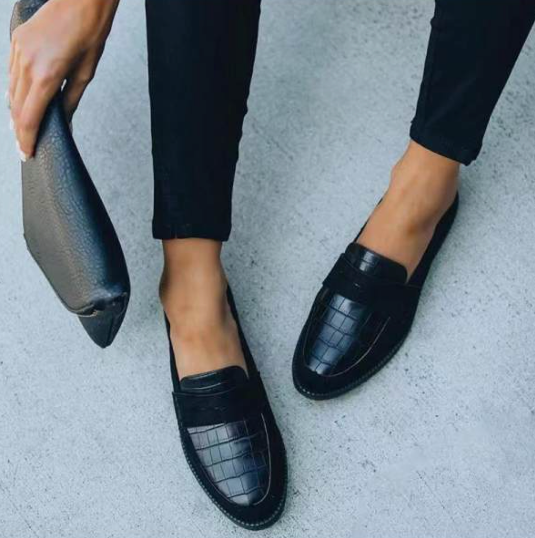 Elegante Damen Pumps Schwarz – Veganes Leder, Büro & Anlass
