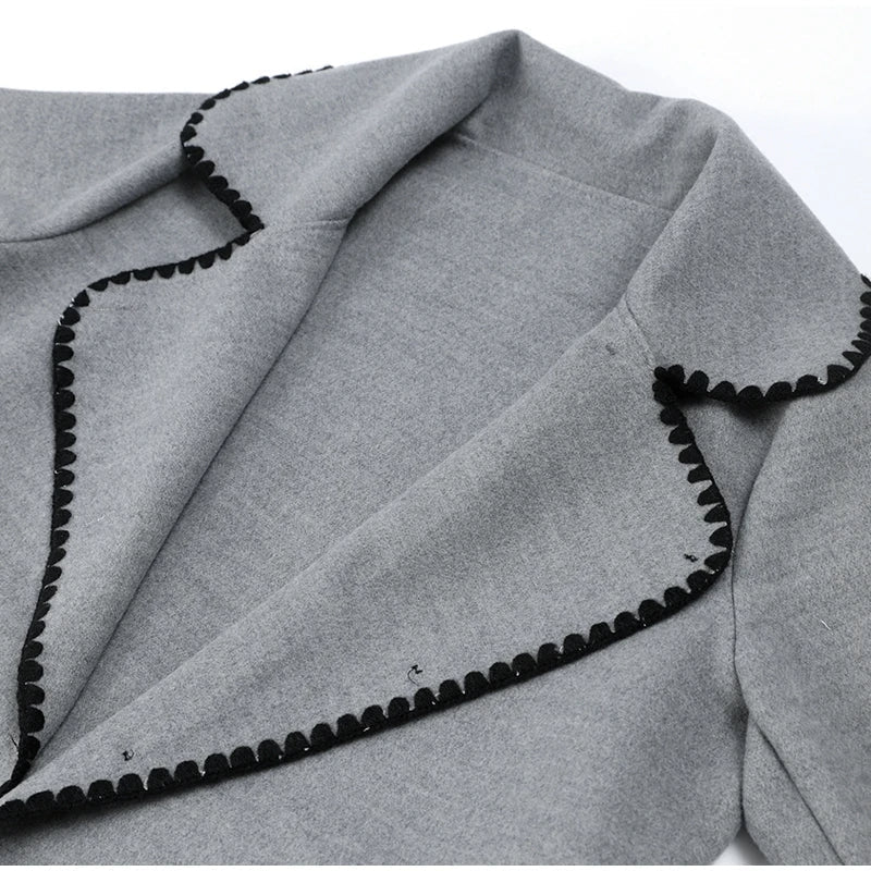 Bea | Revers-Taschenmantel für Damen