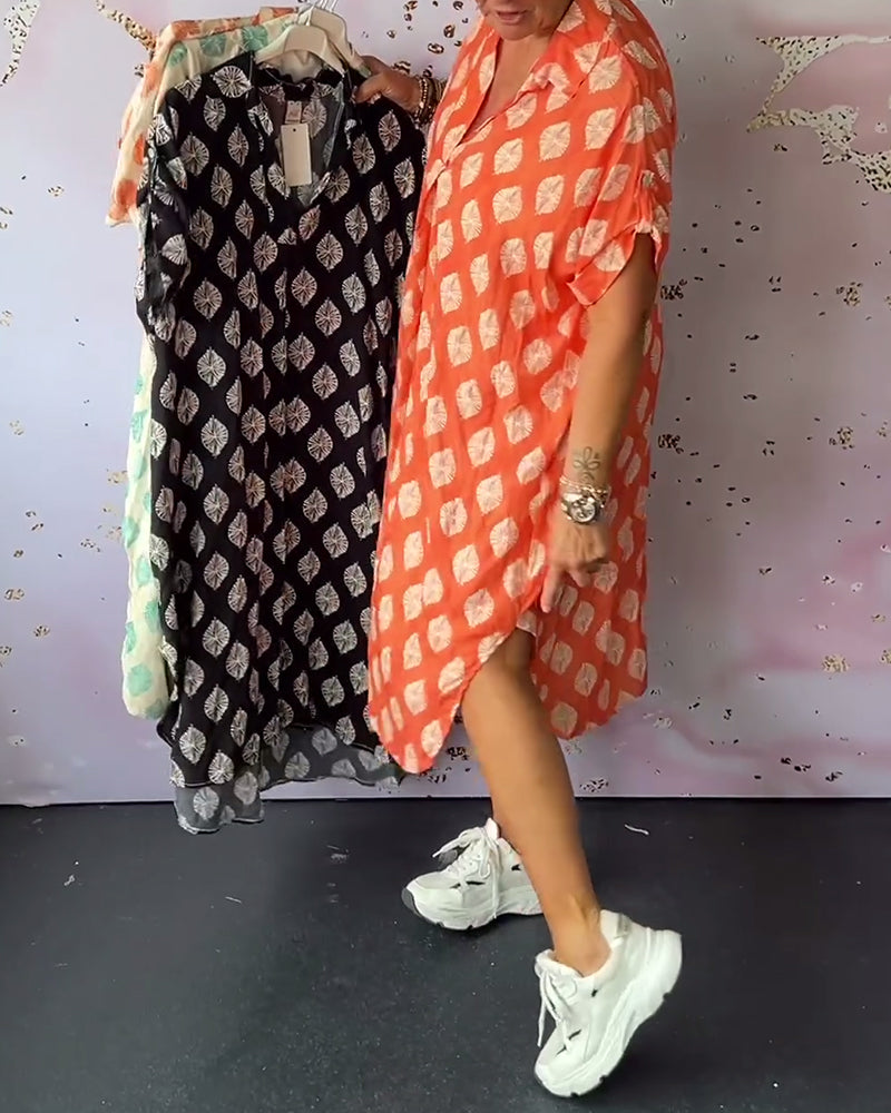 Elegantes Damen Wickelkleid mit V-Ausschnitt