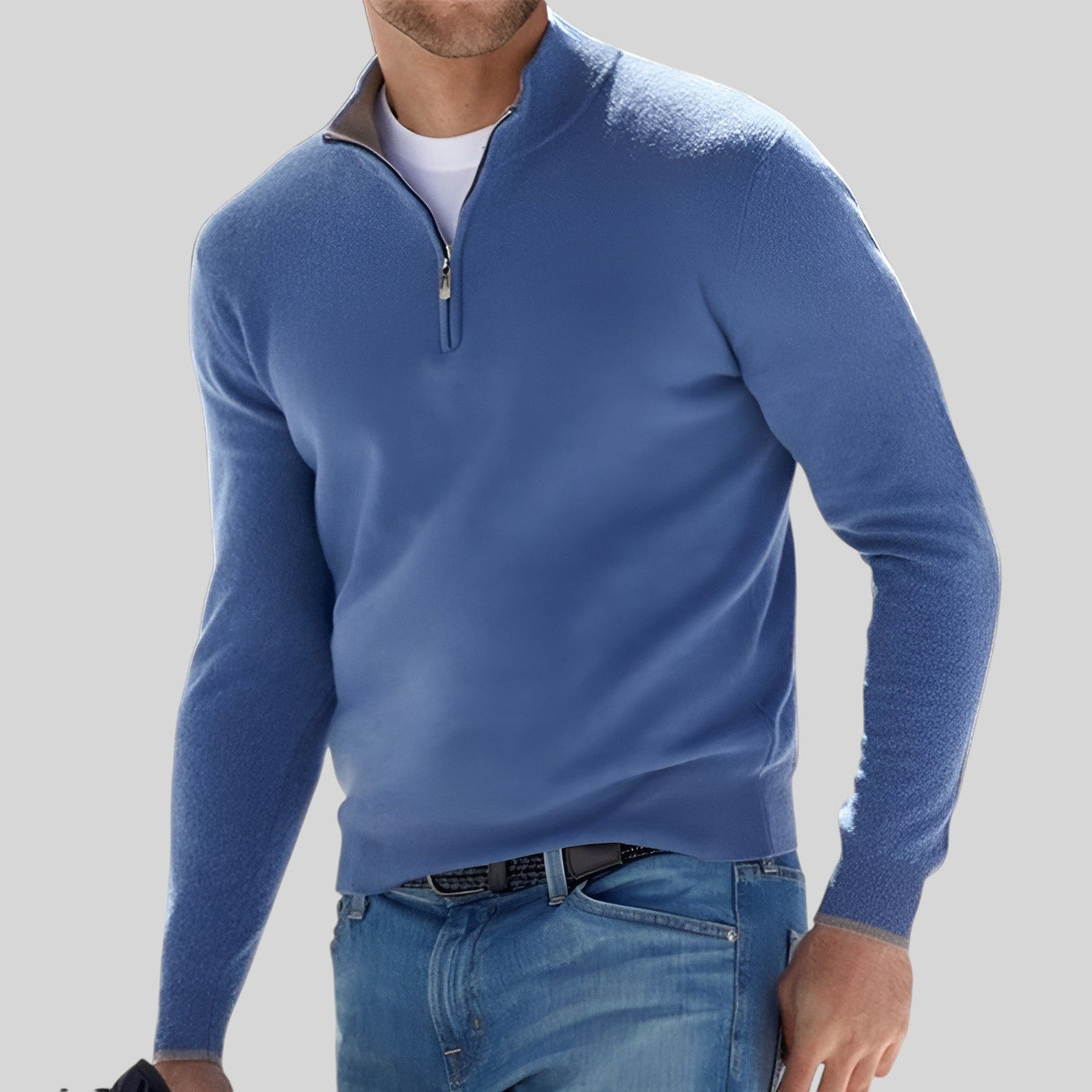 Ollie | Premium Herren Halbzip Pullover für Komfort und Stil