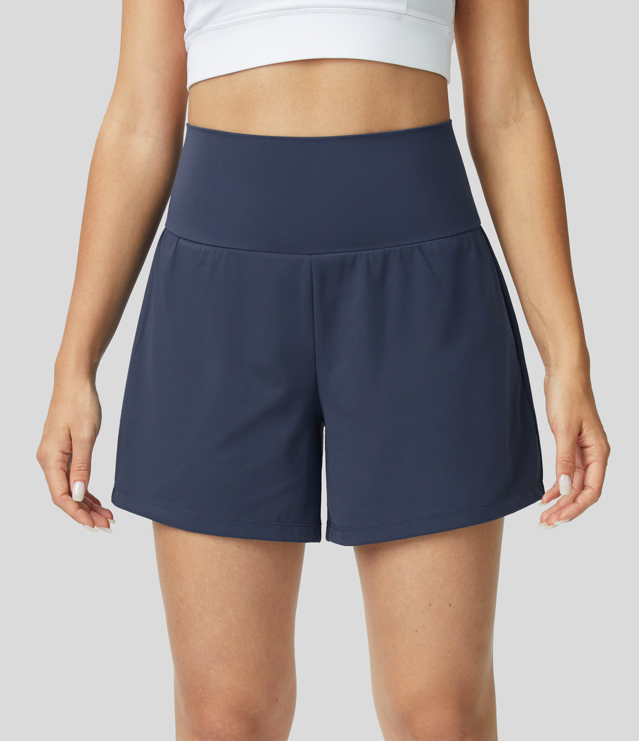 Jorvex | Flexible 2-in-1 Yoga Shorts für Damen Sommer