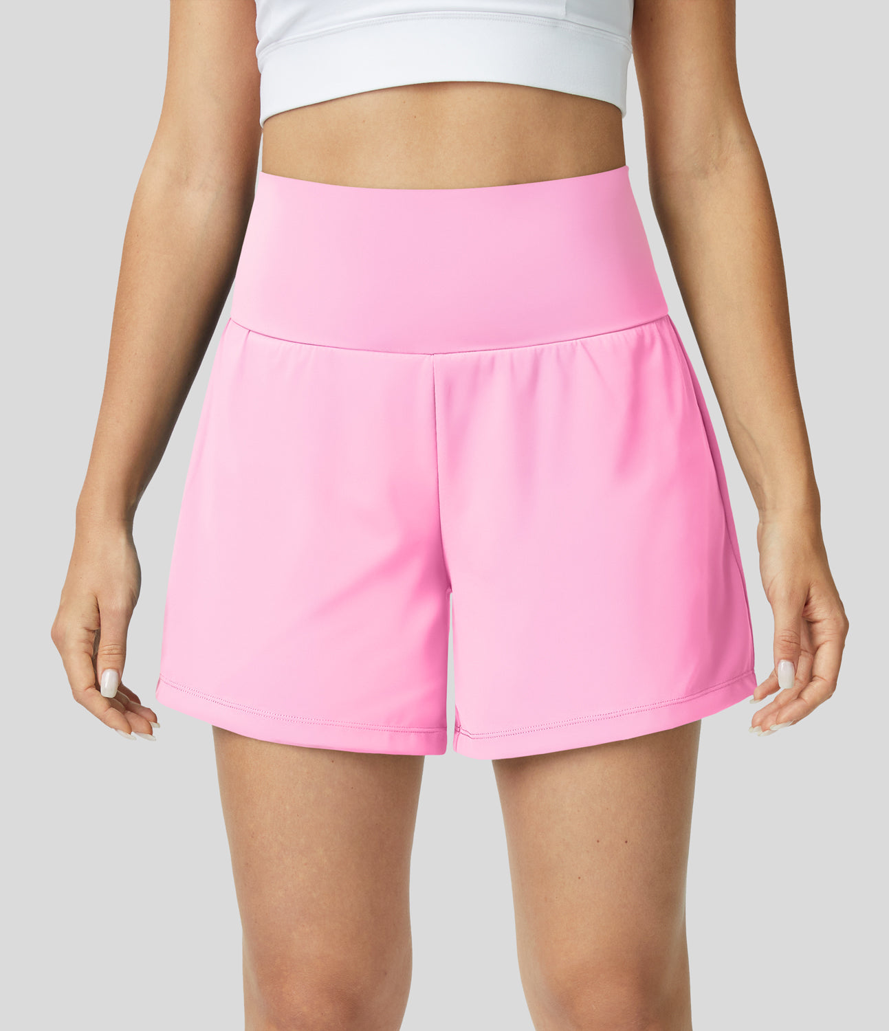 Jorvex | Flexible 2-in-1 Yoga Shorts für Damen Sommer