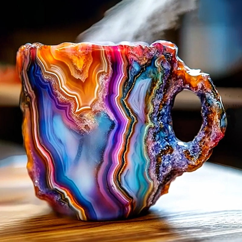 CrystalMug – Mineral Kristall Kaffee Tassen