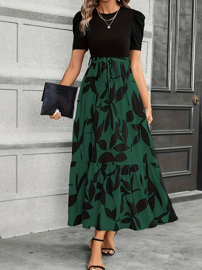 Claudia | Zeitloses Frühlingsblumen Damenkleid