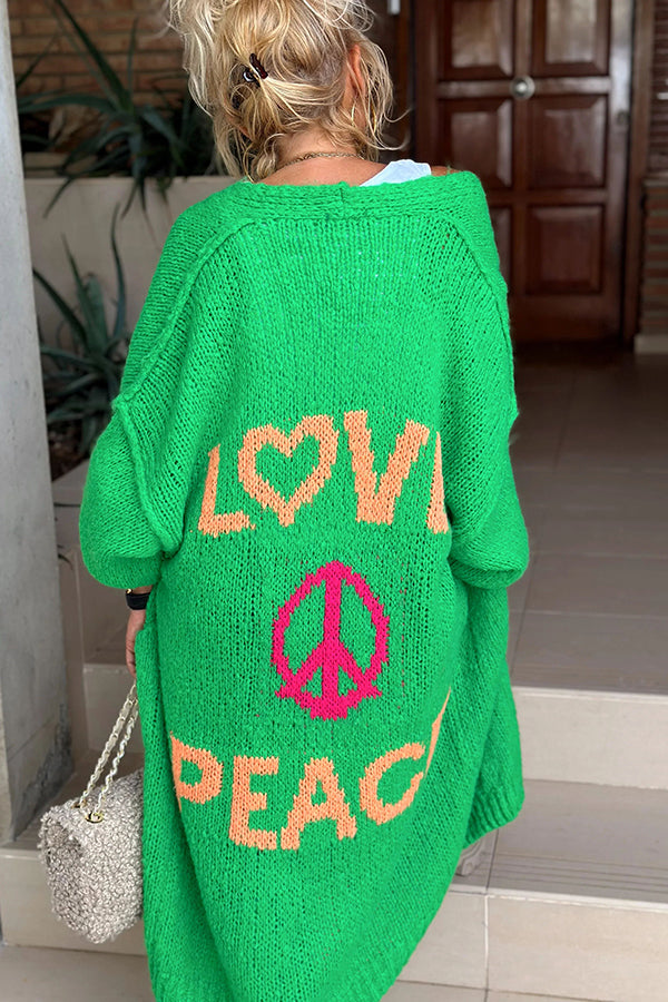 Magdiel - Love&Peace Hippie-Vibe-Weste