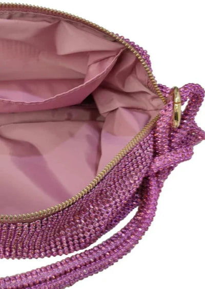 Dionne| Elegante Schultertasche in Rosa