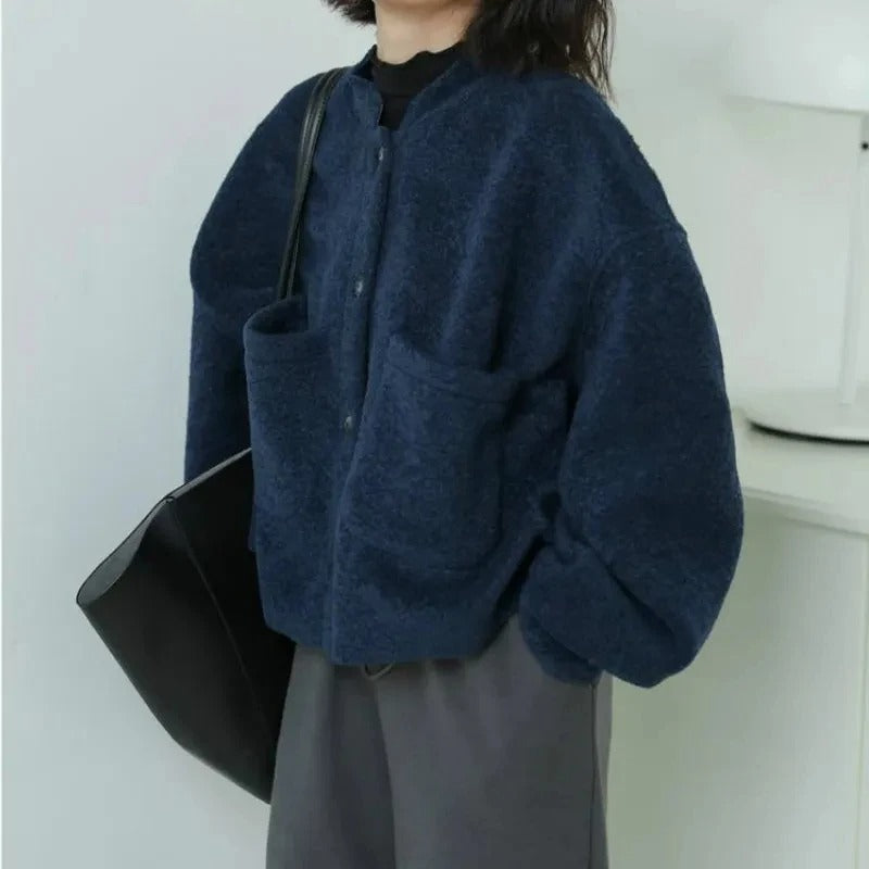 Gisela - Kuschelige Strickjacke für kalte Tage