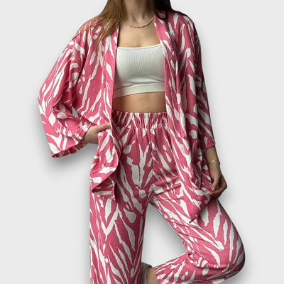 Zana – Zweiteiler mit Zebramuster