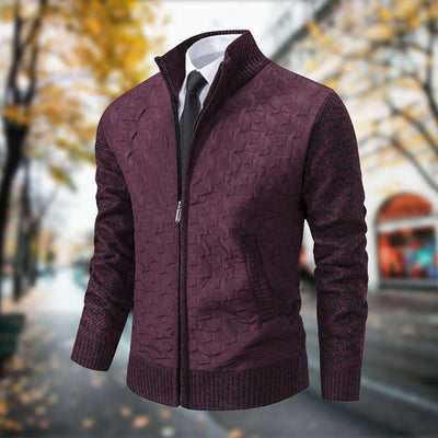 EUGENIO | STRICKJACKE MIT REISSVERSCHLUSS