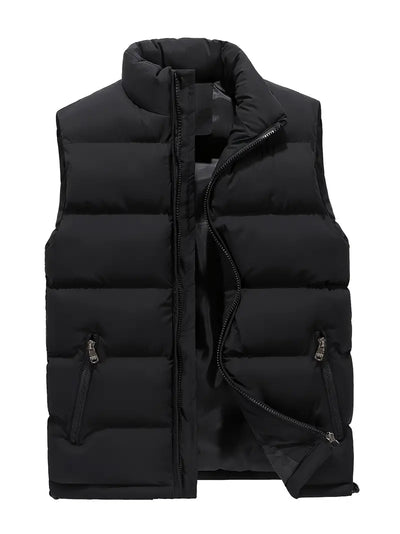 Anthony | Körperwärmer Herren-Steppweste mit Reißverschlusstaschen