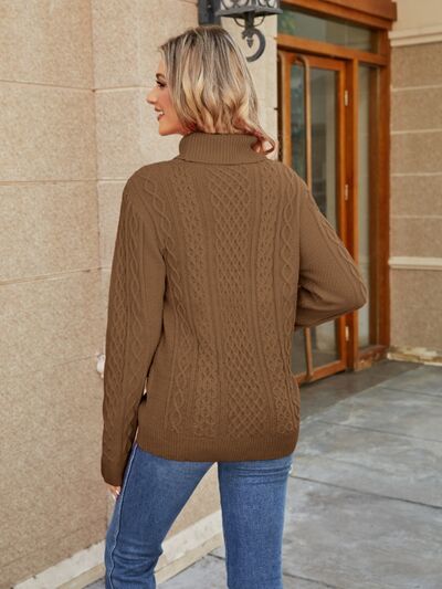 CosyStyle - Rollkragenpullover für Damen mit langen Ärmeln