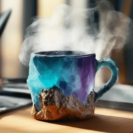 CrystalMug – Mineral Kristall Kaffee Tassen