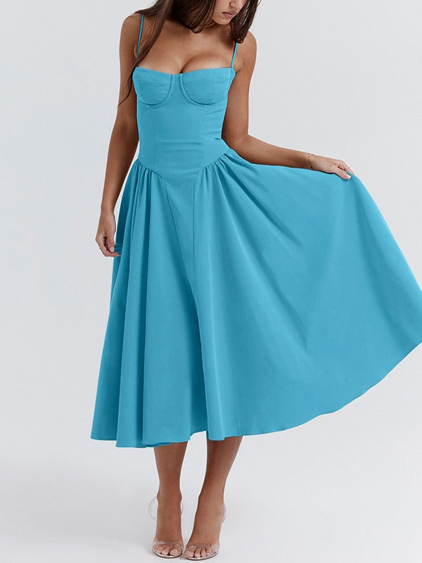 Vivian - Zeitlose Schönheit Midi-Kleid