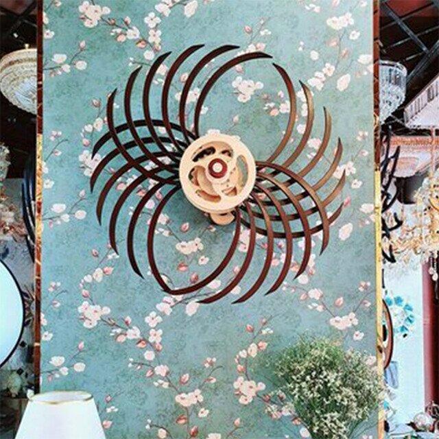 Holzwirbel™ Beruhigende bewegte Kunst