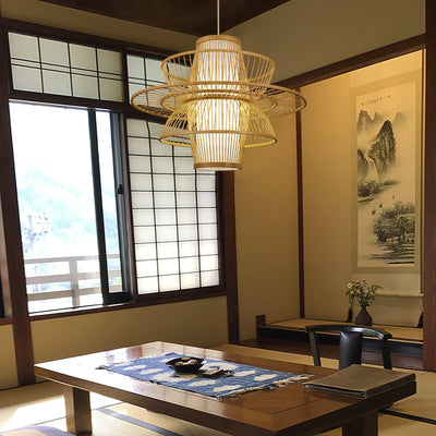 Zendoo | Bambus Pendelleuchte